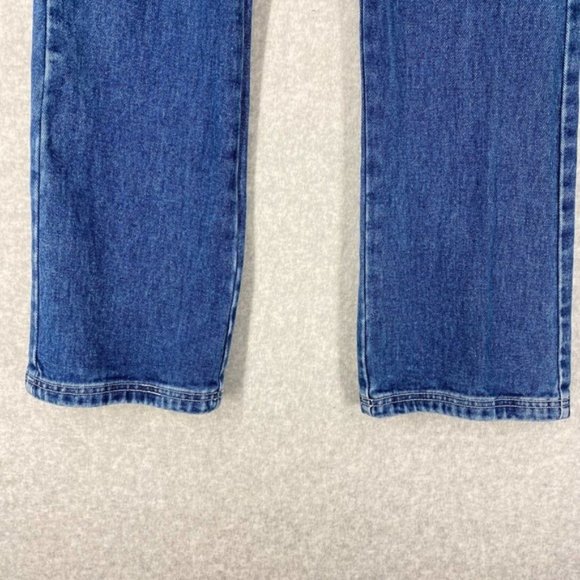 Vintage 1990’s RVT Serve Piping Hot Jeans High Rise Embroidered Dragonfly 7/8 - Picture 9 of 12